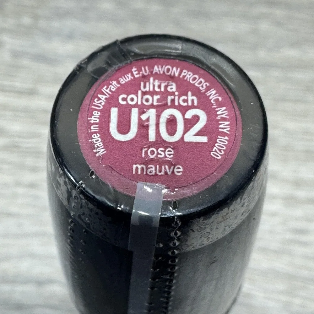 Avon Ultra Color Rich Lipstick Rose Mauve‎ U102 Standard Sealed Tube Makeup
